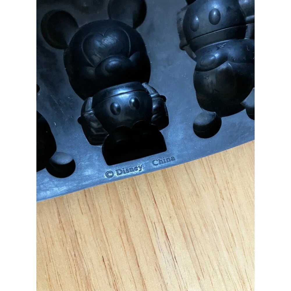 Disney Kitchen Utensils Mickey Egg Pancake Mold Salad Fork Spoon Ice Cube Tray